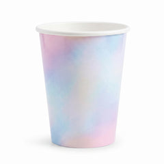 Opalescent 12oz Paper Cups - Set of 12