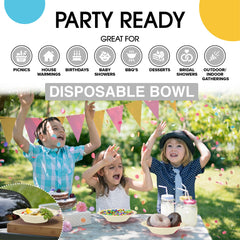 12 Oz. Ivory Plastic Bowls | 50 Count