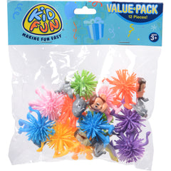 Wooly Wild Animals - 12 Count