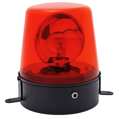 Red Police Beacon Light