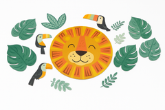 Get Wild Jungle Birthday Wall Decoration Kit