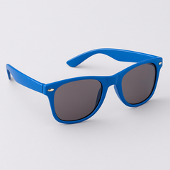 Royal Blue Classic Frame Sunglasses with UV400 Protection