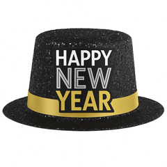 Sparkling Mini Top Hat for New Year's Eve