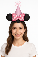 Deluxe Minnie Mouse Cone Party Hat