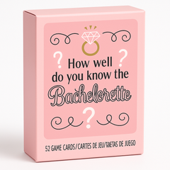 How Well Do You Know The Bachelorette Card Game - 52 Cards