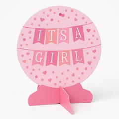 "It's a Girl" Baby Shower Table Decoration