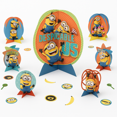 Despicable Me Minion Table Centerpiece Kit for Kids' Birthday Parties