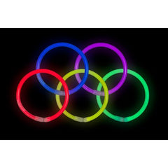 Unleashed - 8in. Assorted Glow Bracelets (100)