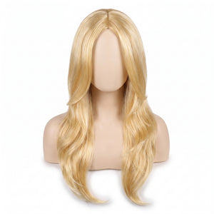 Sun-Kissed Honey Blonde Wig - Long and Silky Costume Accessory