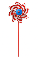 Patriotic Red, White & Blue Pinwheel