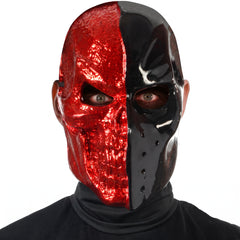 Red and Black Death Sport Halloween Mask