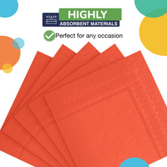 Little Gym - Orange Luncheon Napkins - 50 Ct.