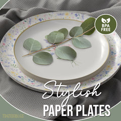Earthtrends Charm Design Plates Combo Set 16/16.
