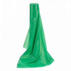 Jumbo Festive Green Plastic Table Cover Roll - 40" x 250'