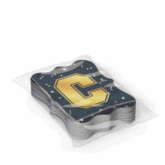 Gold/Black Congrats Grad Banner