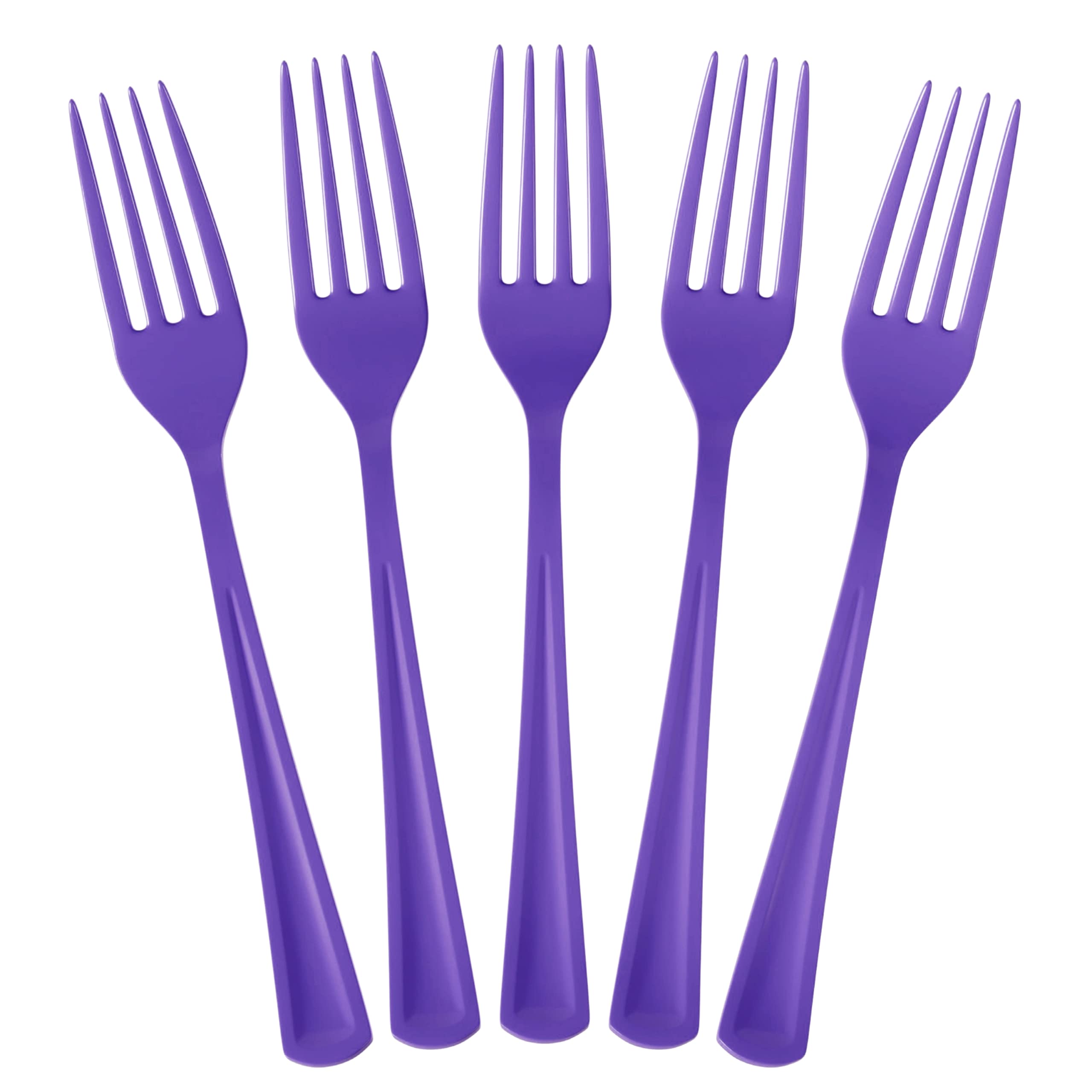 350 Pcs Black/Purple/Gold Disposable Tableware Set