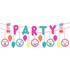 Peppa Pig Double Banner Party Decoration