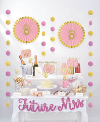 "Love is Sweet" Candy Buffet Decorating Kit for Bridal Showers