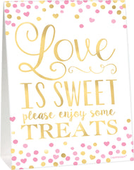 "Love is Sweet" Candy Buffet Decorating Kit for Bridal Showers