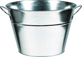Silver Metal Party Tub for Chilling Beverages