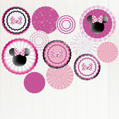 Disney Minnie Mouse Paper Fan Decoration Kit