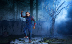 Men's Chucky Costume with Mask - Horror Doll Halloween Outfit