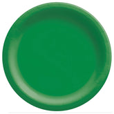 Festive Green 10" Paper Dinner Plates