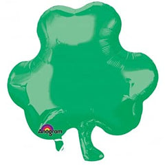 18" Shamrock Foil Super Shape Balloon for St. Patrick's Day