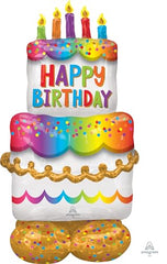 Airloonz Birthday Cake Balloon