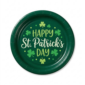 St. Patrick's Day Irish Blessings Paper Plates - 6.75"