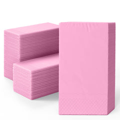 Pink Guest Towel Napkins - 40 Ct.