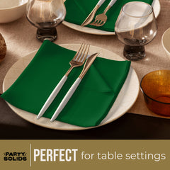 Emerald Green Dinner Napkins - 50 Ct.