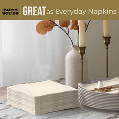 Ivory Dinner Napkins - 50 Ct.