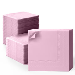 Pink Dinner Napkins - 50 Ct.