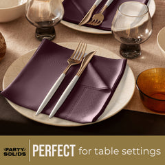 Brown Dinner Napkins - 50 Ct.