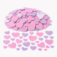 Iridescent Heart Confetti for Celebrations