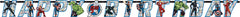 PMA - Marvel Avengers Customizable Birthday Banner Kit
