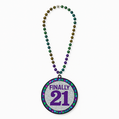 Finally 21 Beaded Necklace