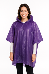 Mardi Gras Rain Poncho