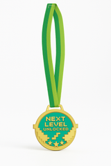 Pixel Party Deluxe "Next Level Unlocked" Medal