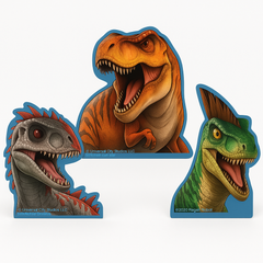 Jurassic World Dinosaur Finger Puppets Party Favors, 12-Pack