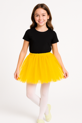 Yellow Tulle Child Tutu - Cheer & Costume Essential