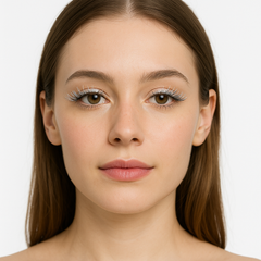 Sparkling Silver Self-Adhesive Tinsel Eyelashes