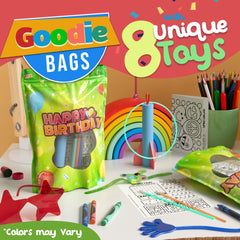 8 Piece Premium Goodie Bag With toys | Case of 40