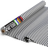 40 In. x 300 Ft. Black/White Checkered Table Roll