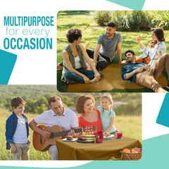 40 In. x 100 Ft. Gold Table Roll