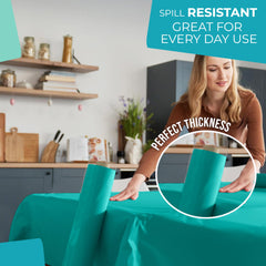 40 In. x 100 Ft. Teal Table Roll