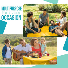 Unleashed - 40 In. x 100 Ft. Yellow Table Roll