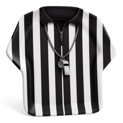 Referee Shirt Melamine Platter