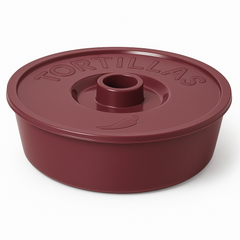 Fiesta Plastic Tortilla Warmer, 8.4-Inch, Microwave and Dishwasher Safe